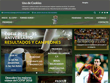 Tablet Screenshot of cotifalcudia.com